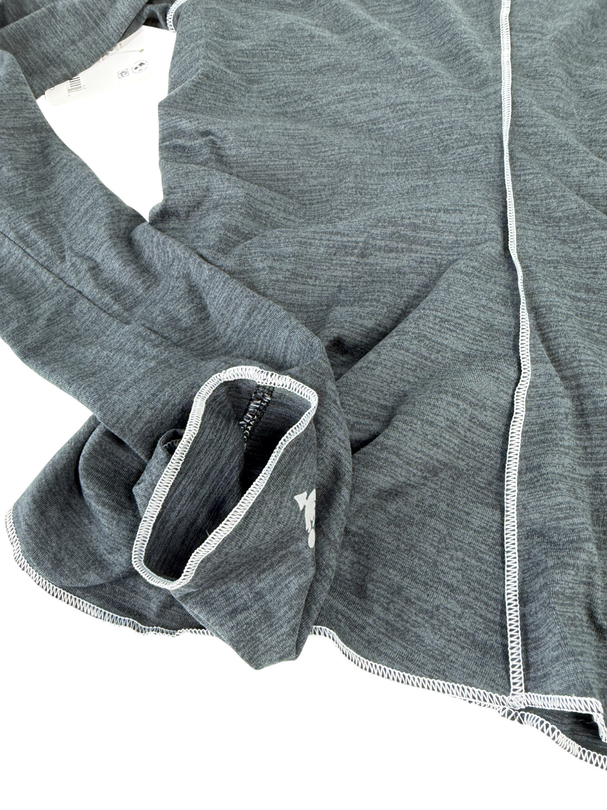 Free People FP Movement Right On Run Long Sleeve Shirt Black Size Small S