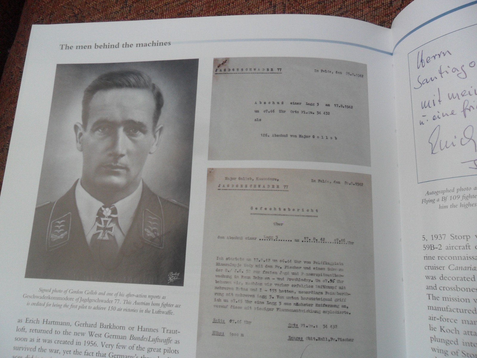 WWII German Airforce Book, Luftwaffe Uniforms and Equipment 1935-1945. U.S. Ship