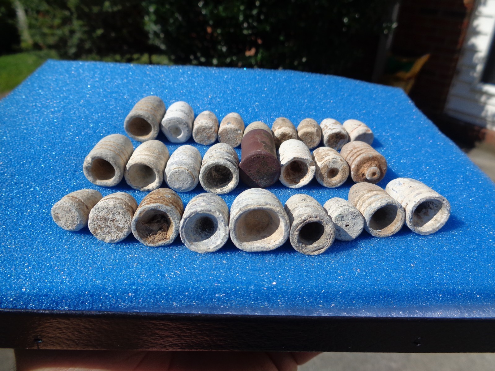 25 Civil War Confederate & Union Bullets recovered in North Georgia