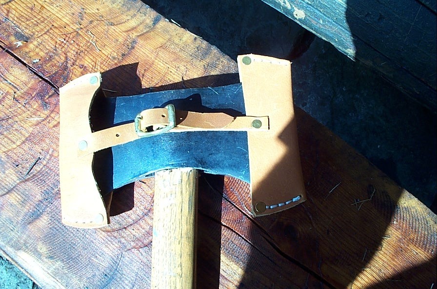 DOUBLE BIT AXE CASE/SCABBARD/ SHEATH