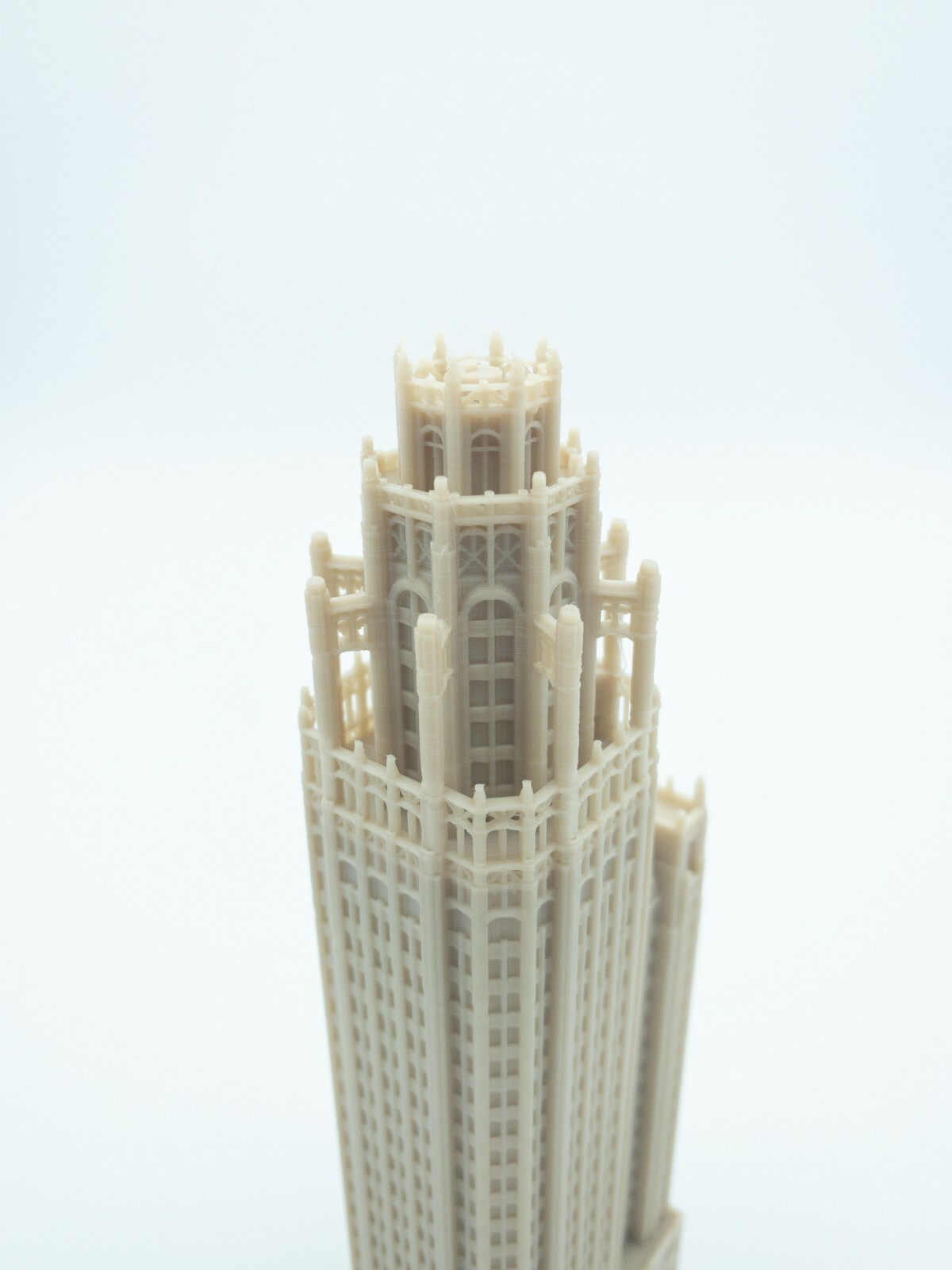 Tribune Tower Chicago 3D Printed Model