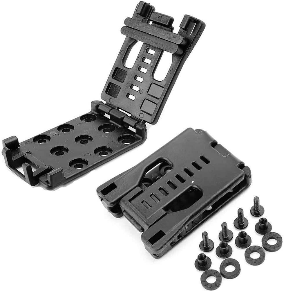 Tactical 5-Pack Tek Lok Belt Clips for Mag/Knife Pouch