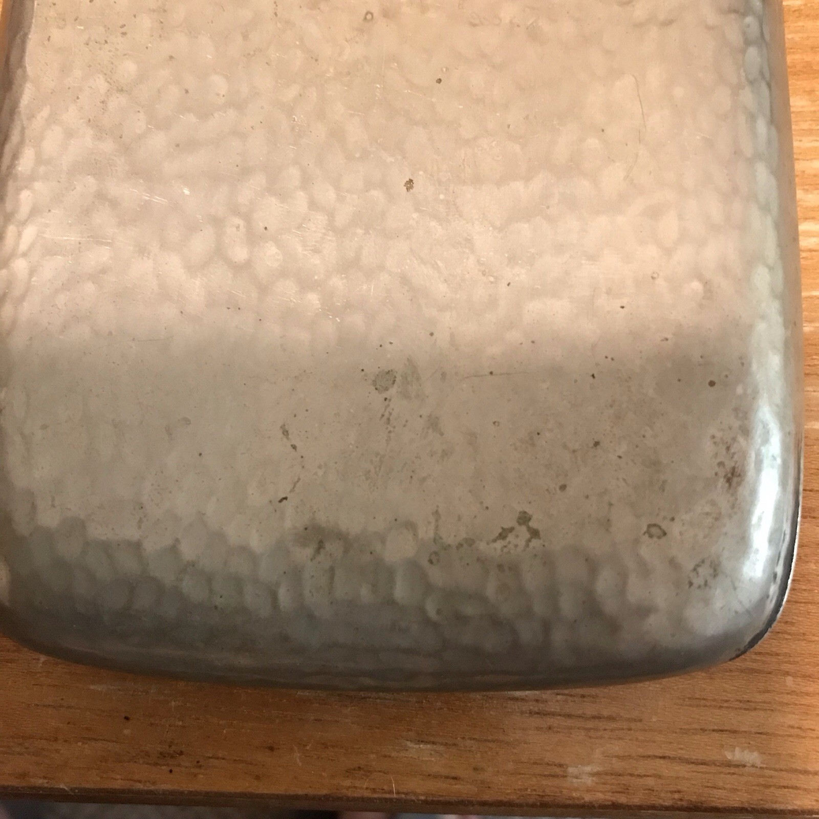 ANTIQUE SIGNED P.C.C.C. 1800’s HAMMERED🔨SILVER PLATE OVER COPPER FLASK L@@K 👀