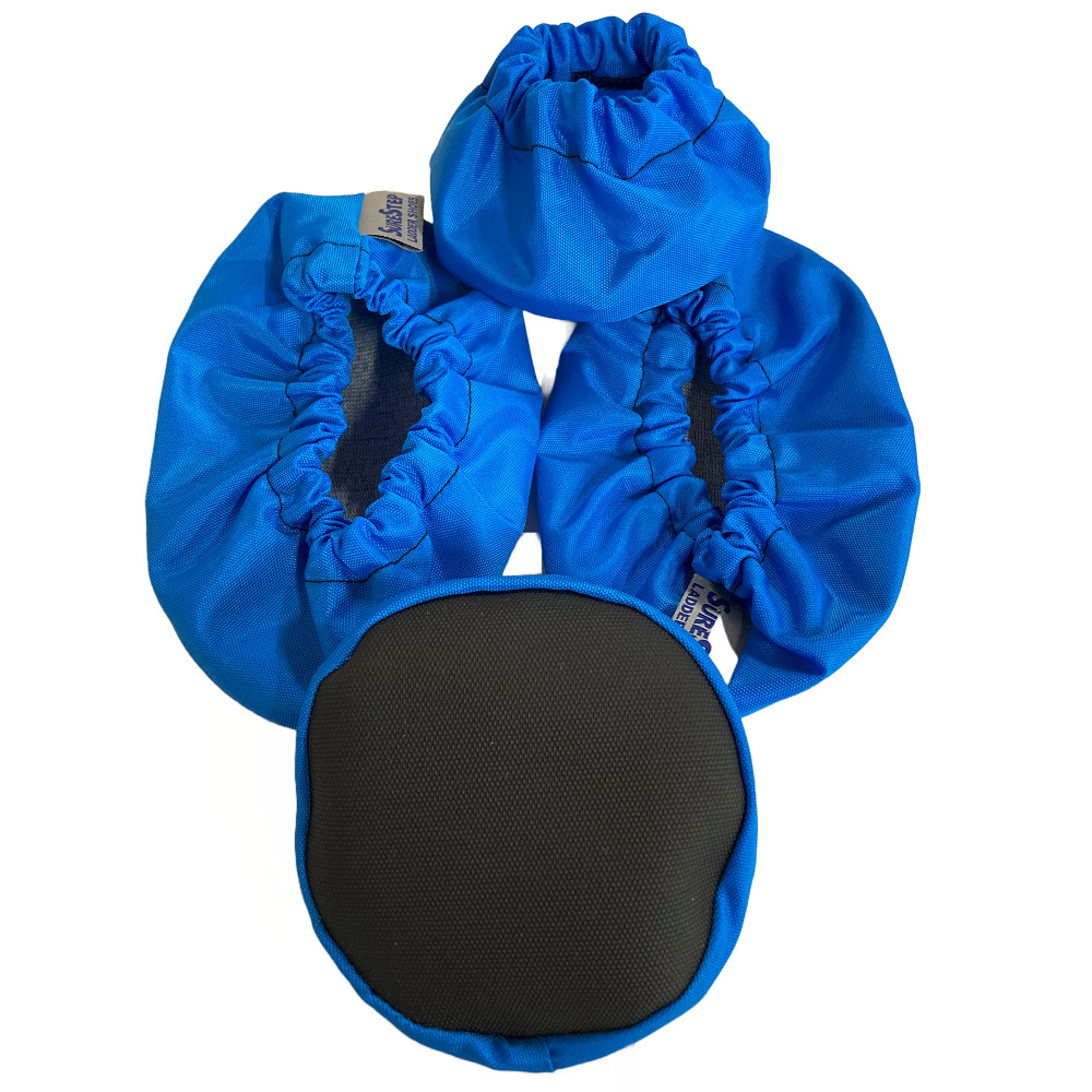 SureStep Step Ladder Covers – USA Made - Reusable – Lab Tested –  Set of 4  BLUE