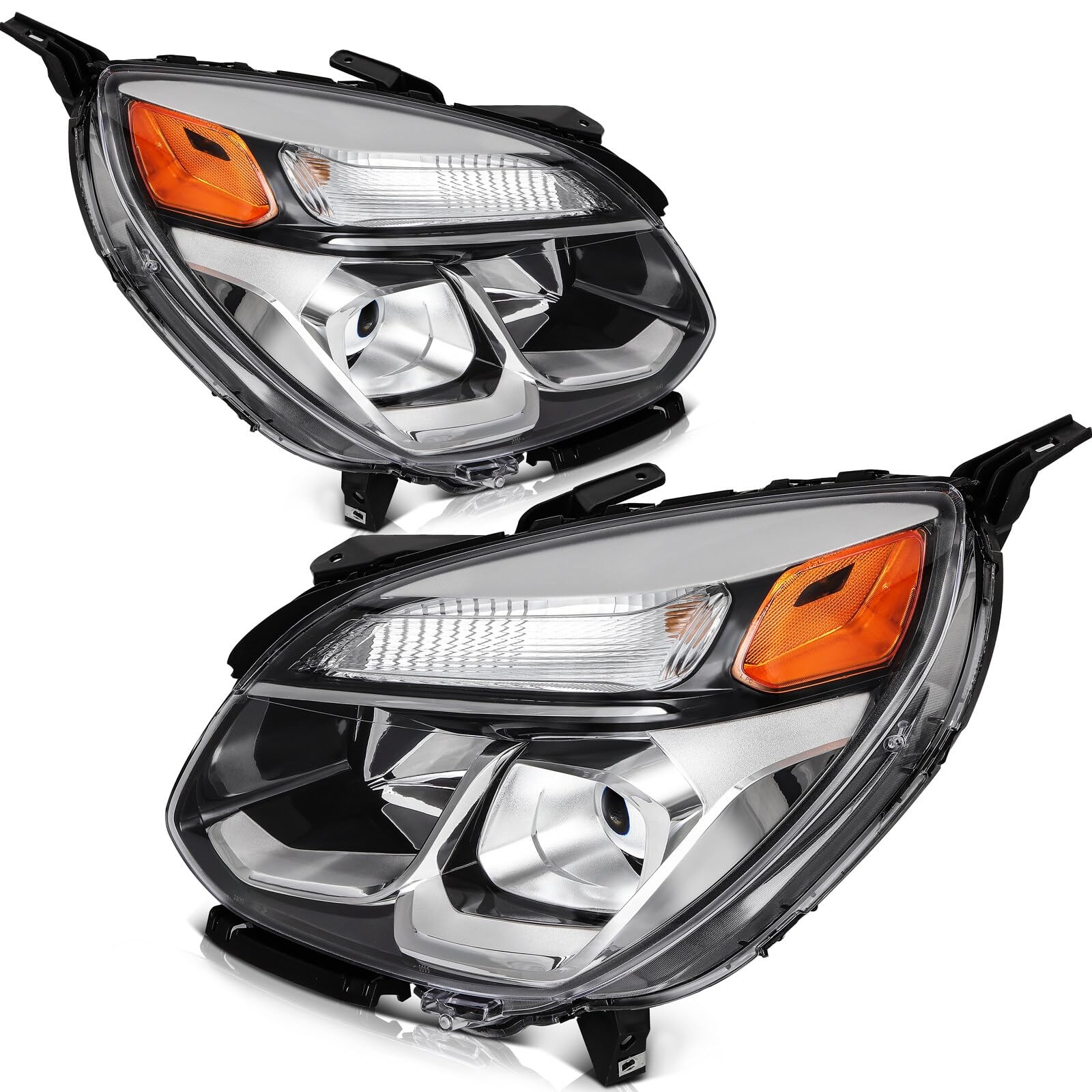 Headlight Assembly Replacement Fit 2016-2017 for Chevrolet for Equinox Headlamp