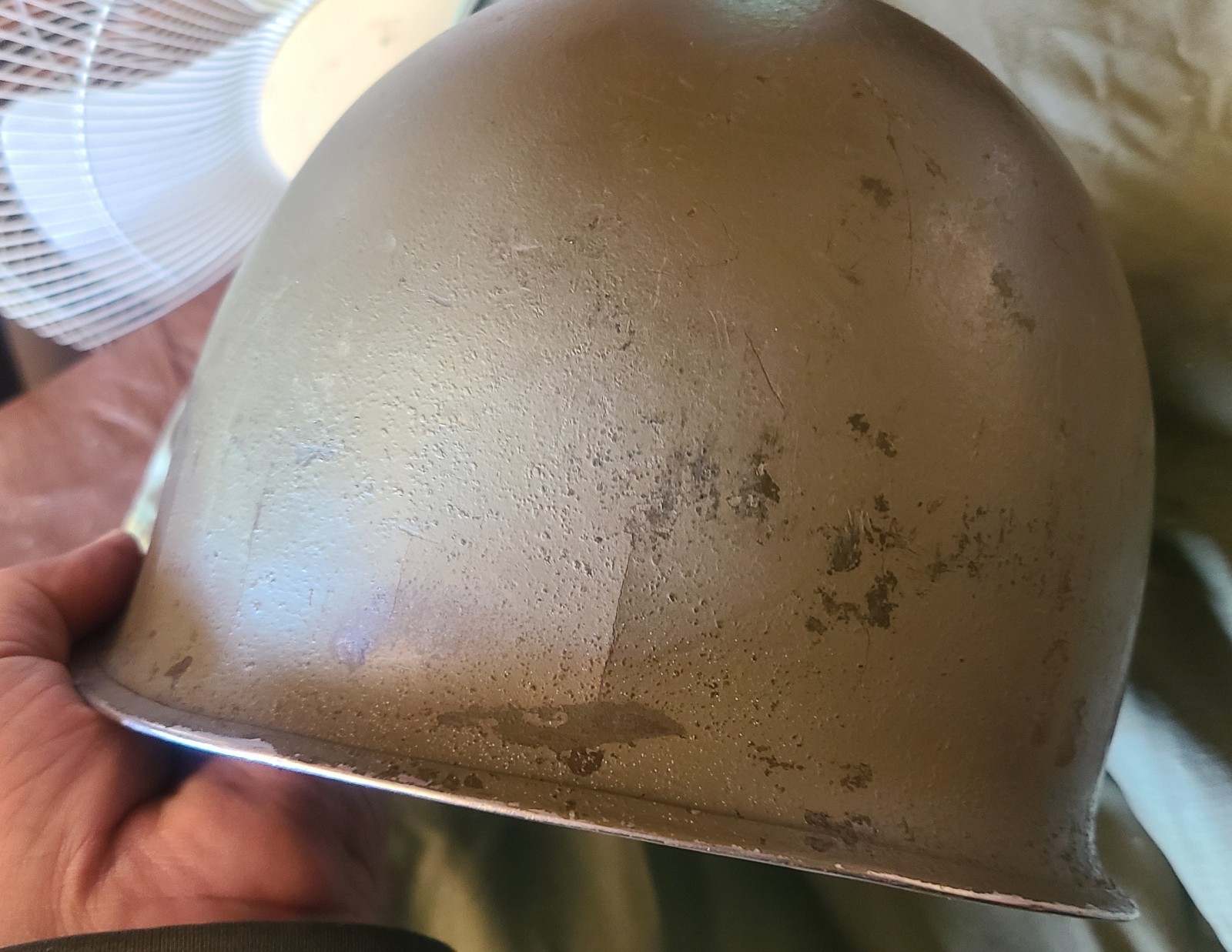 WW2 Fixed Bale Helmet - Original Relic - 220A Early War