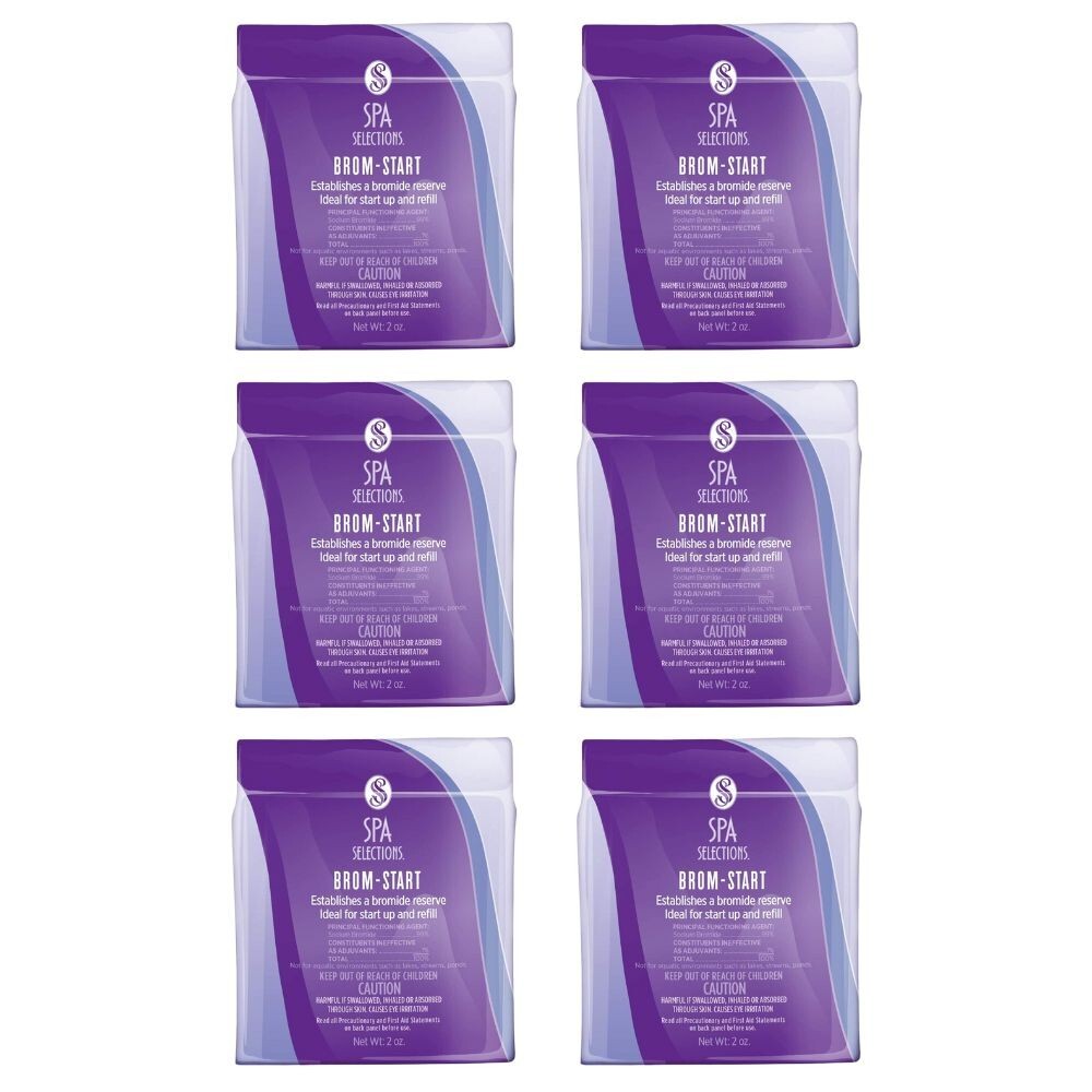 Spa Selections 86258 Brom-Start 2 Oz (6 Pack)