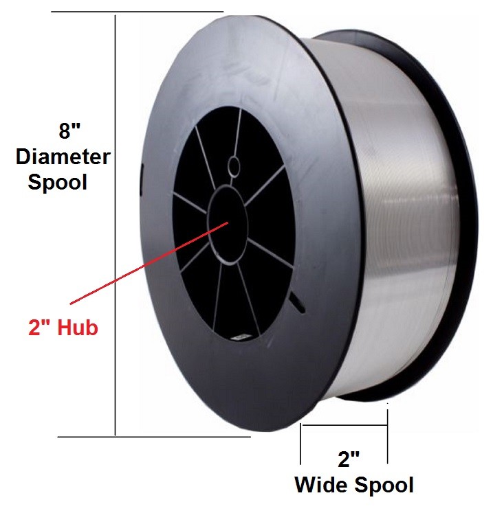 Stainless Steel ER308L MIG Welding Wire Mig Wire 308L .035" 10 lbs Roll