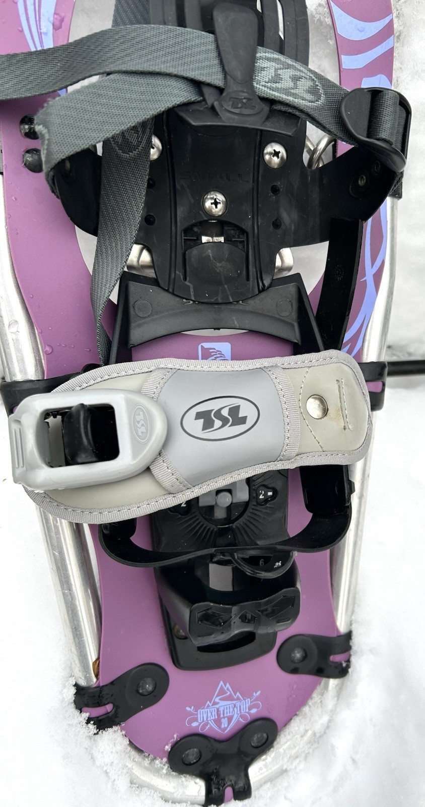 TSL WOMENS SNOW SHOES OVER THE TOP- MADE IN VERMONT U.S.A. - Adjustable Size