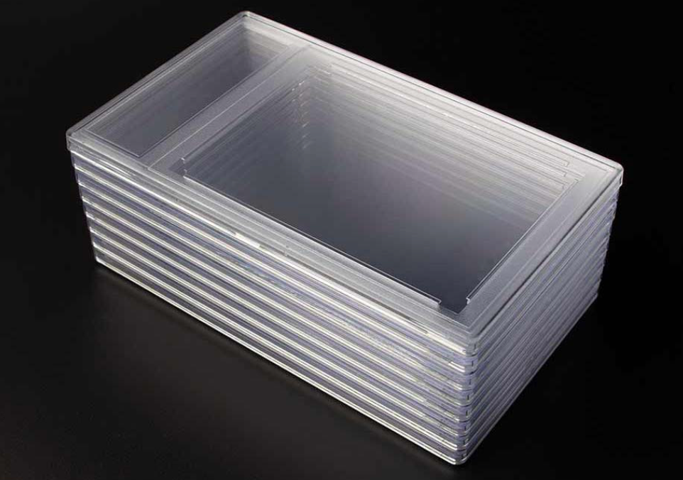 Empty Graded Card Slab for Trading & Sports Cards - Frosted Style Border