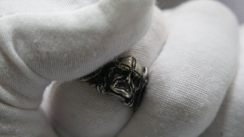 GERMAN WWII VIKING Division SILVER 800 RING