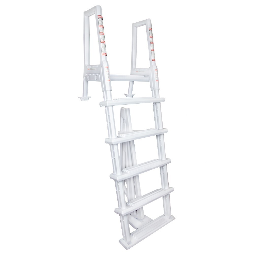 Heavy Duty Resin In-Pool Above Ground Swimming Pool Ladder - 48" up to 54"