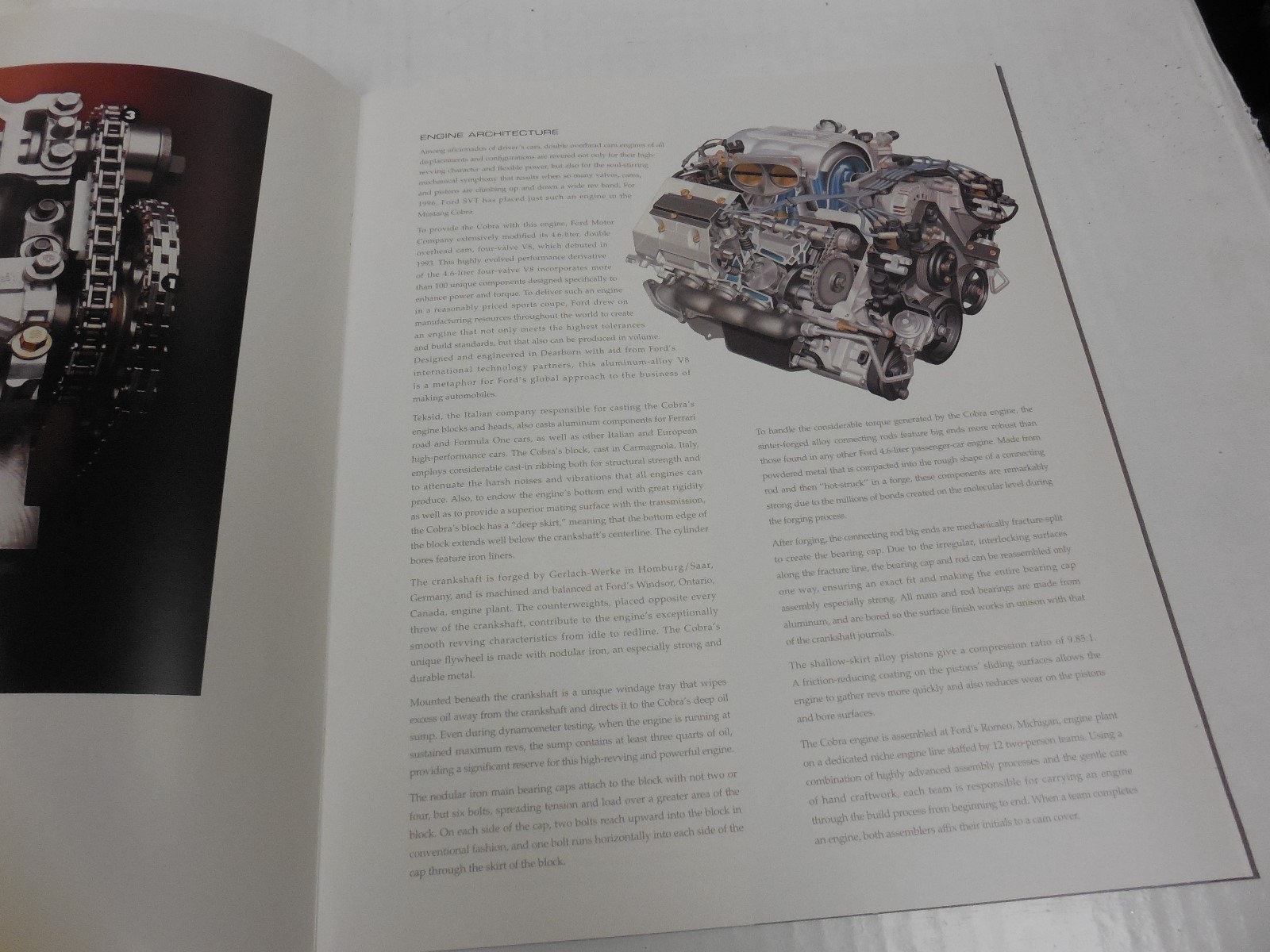 1996 Mustang Cobra SVT,Ford Dealership Showroom Catalog Sales Brochure