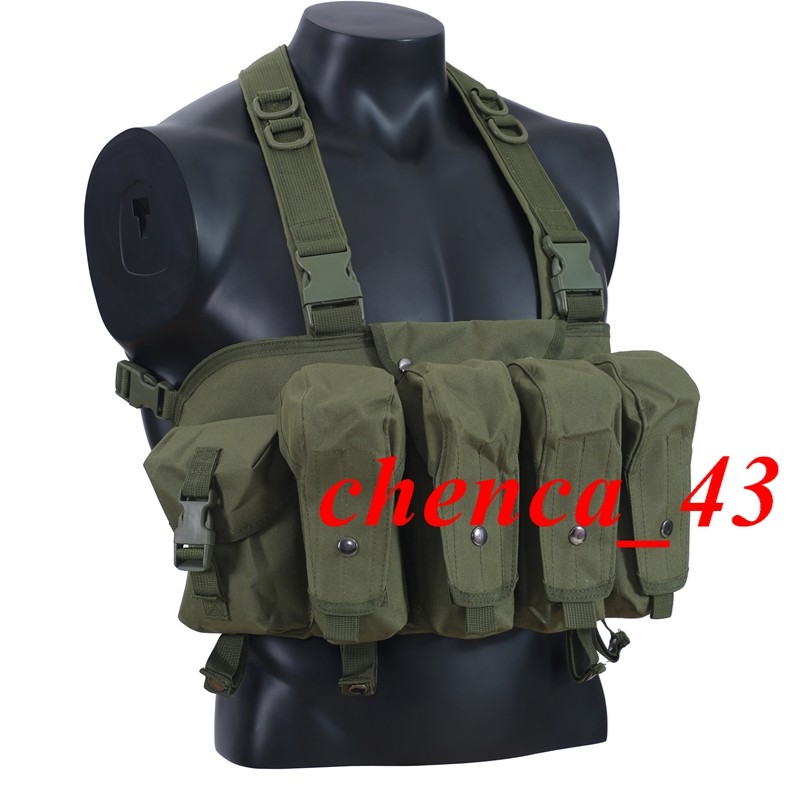 New in US!!! Russian Special Forces 6b13 Tactical Vest Chest Rig AK Chest Armor