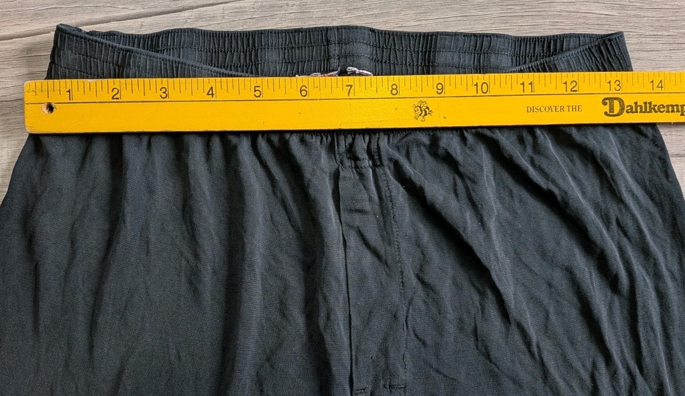 Thermasilk by Terramar 100% Pure Silk Men's Baselayer Pants Sz S Black READ