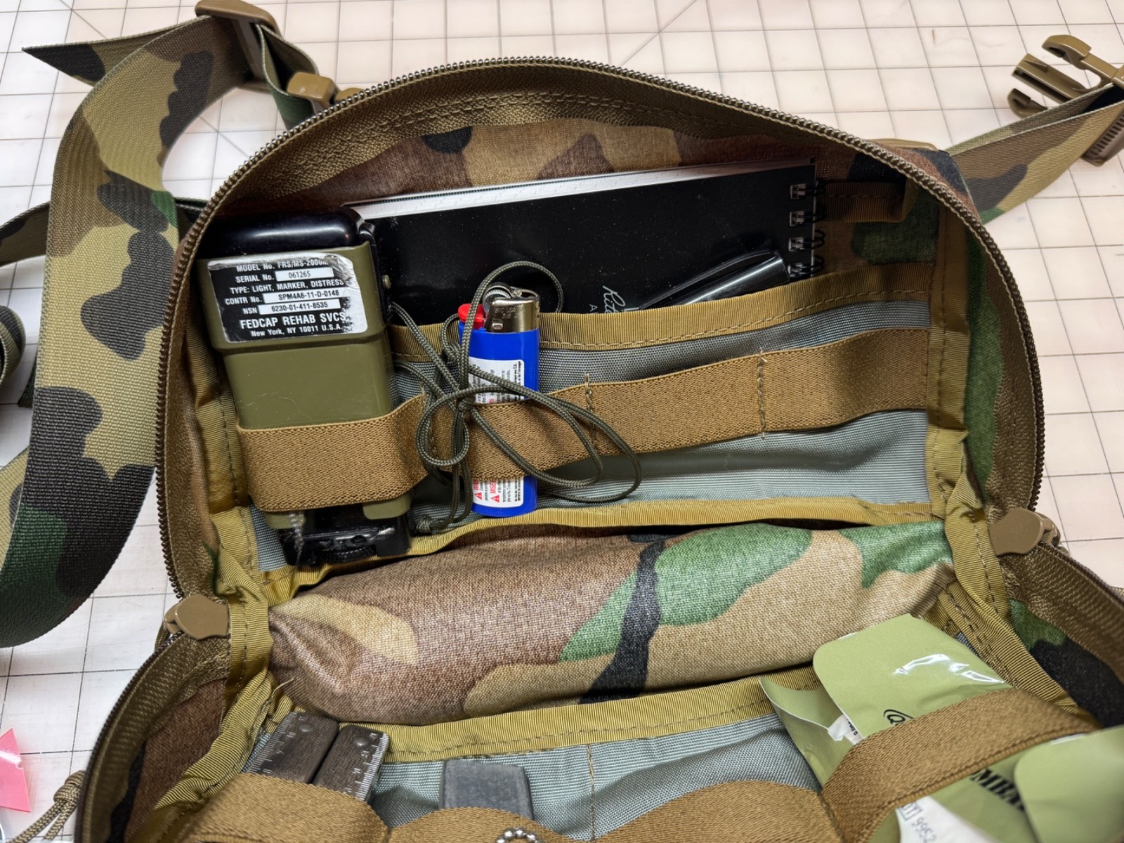 Eight Ball Gear M81 Woodland Tactical waist pouch / fanny pack / sling pack