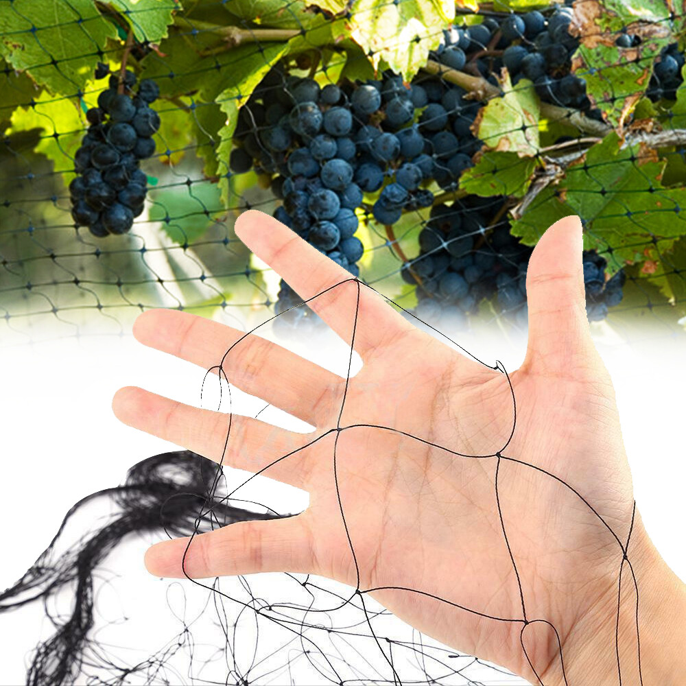 1inch 25'×50' Mesh Anti Bird Netting Garden Net Poultry Aviary Garden Protection