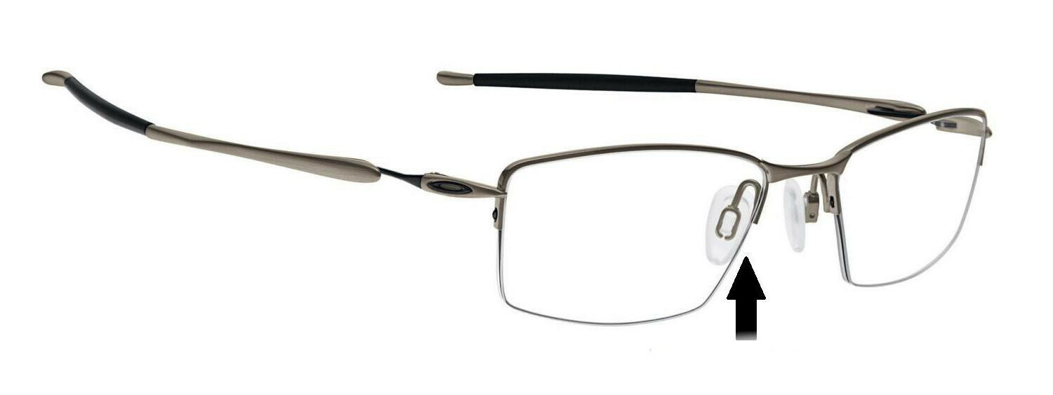 😎 2 Pair:14mm Push-On Snap-In Nose Pads for EyeGlasses Sunglasses Nike Flexon