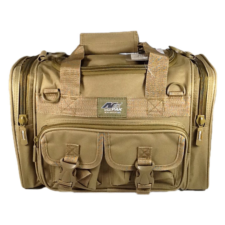 15" 1200cu. in. NexPak Tactical Duffel Range Bag TF115 TAN