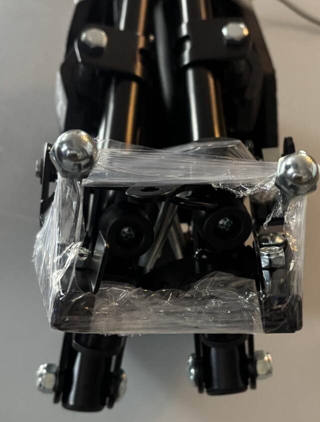 Wheelchair Elevating Leg Rest Padded Calf Support Composite Footplates Universal