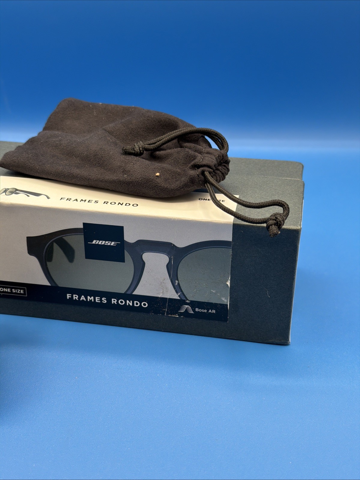 Bose Frames Rondo Smart Audio Sunglasses Black Bluetooth open box never used