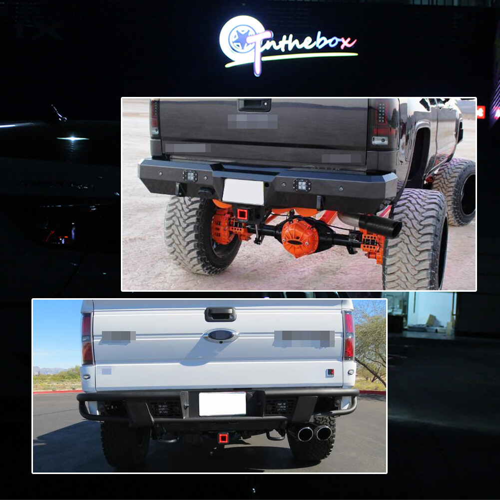 2" LED Super Bright Brake Backup Light Trailer Hitch Cover For Towing & Hauling