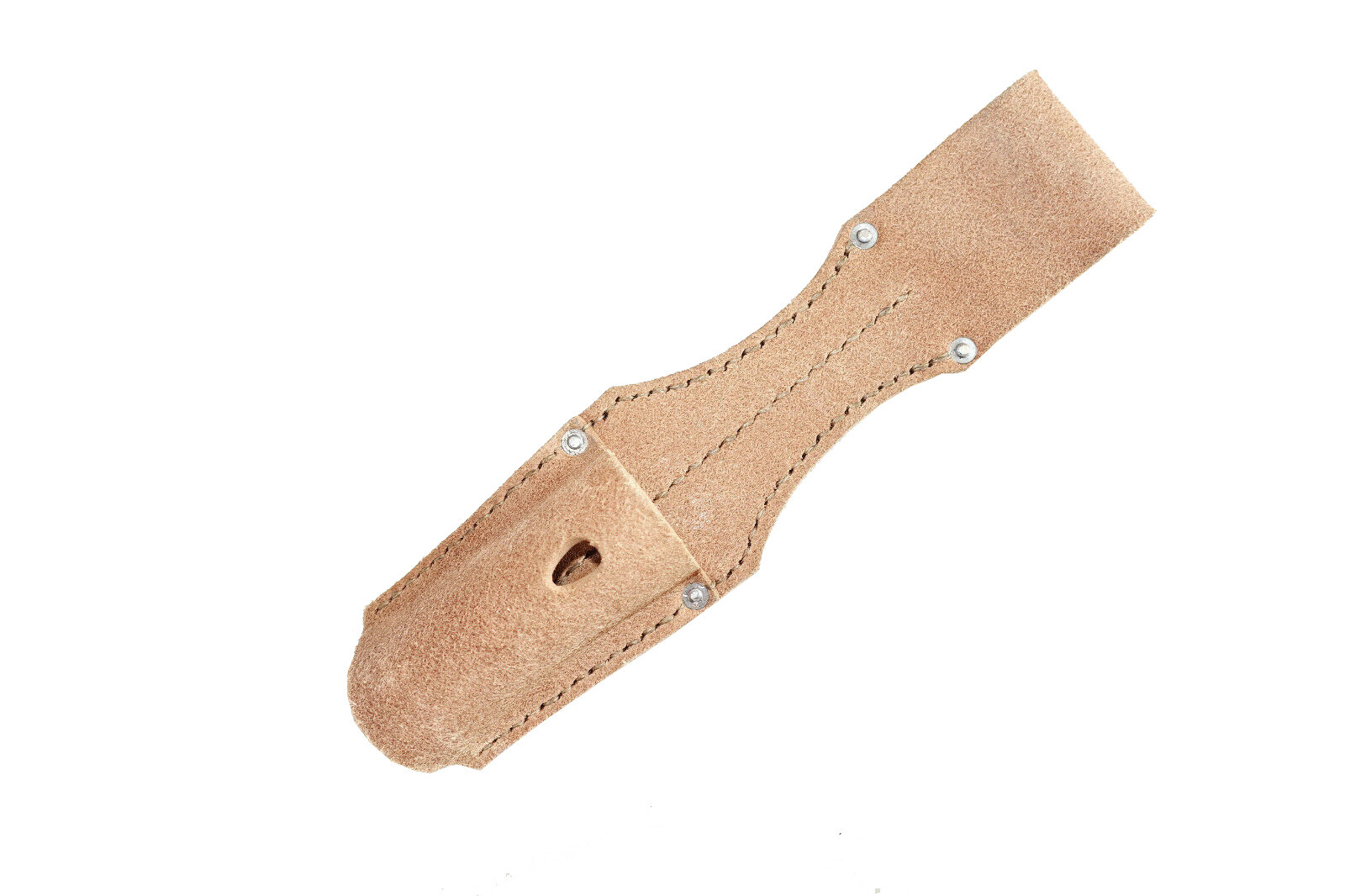 WWII Era German K98/G98 Mauser Rifle Natural Leather Bayonet Frog - ROUGHOUT