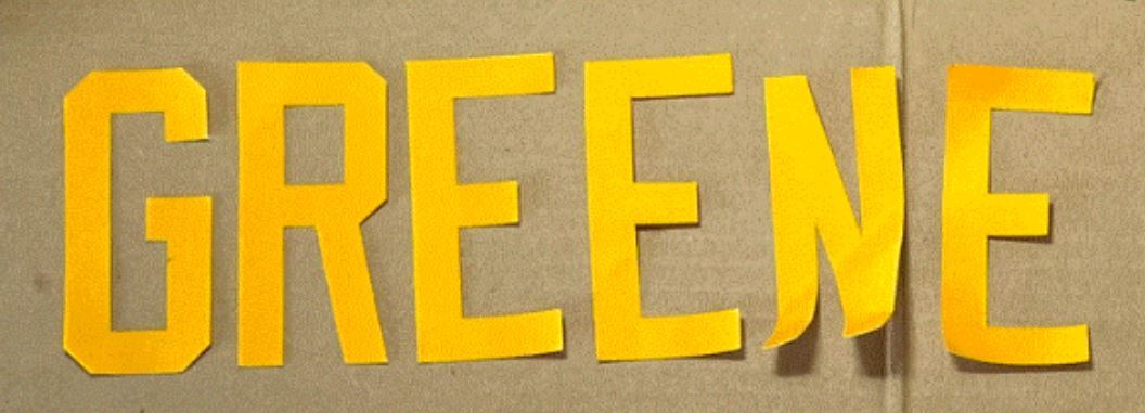 Pittsburgh Steelers Various Players UNSEWN Nameplates for your own Jersey