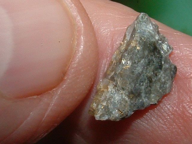 GOLD QUARTZ SPECIMEN .41 GRAM GOLD IN MATRIX COLORADO