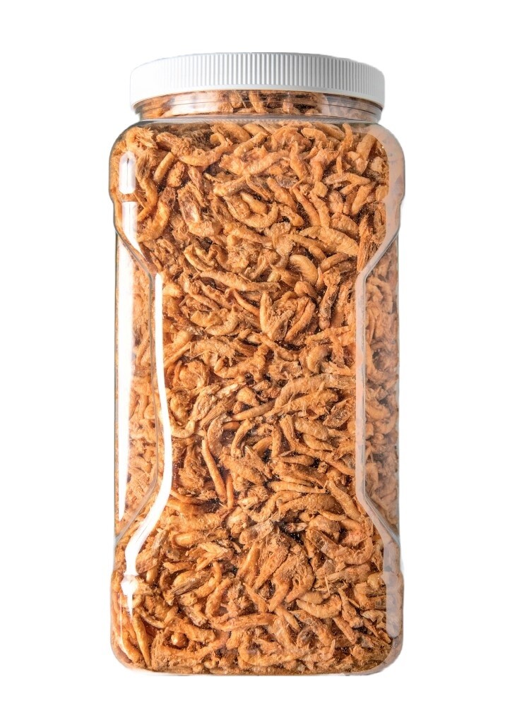 Krill -Freeze Dried Arctic Krill for All Tropicals, Marines, Koi, Turtles. Jar