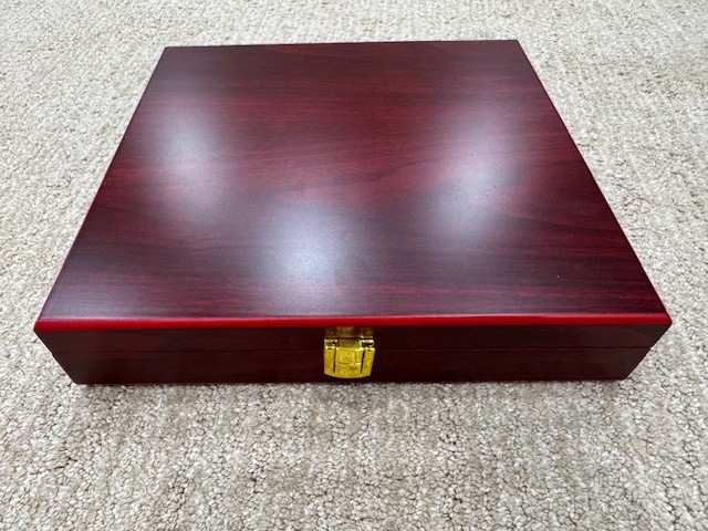 Wooden 5 NGC-Coin Display & Storage Box Case – Premium Collector Coin Holder NGC