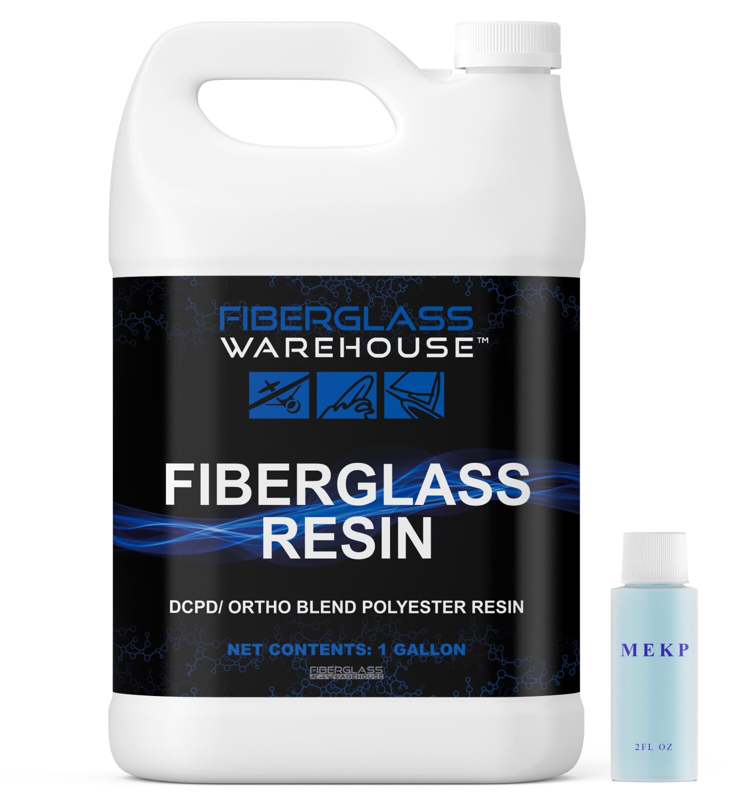 Fiberglass Warehouse Fiberglass Resin – Premium Grade Resin - Gallon with MEKP