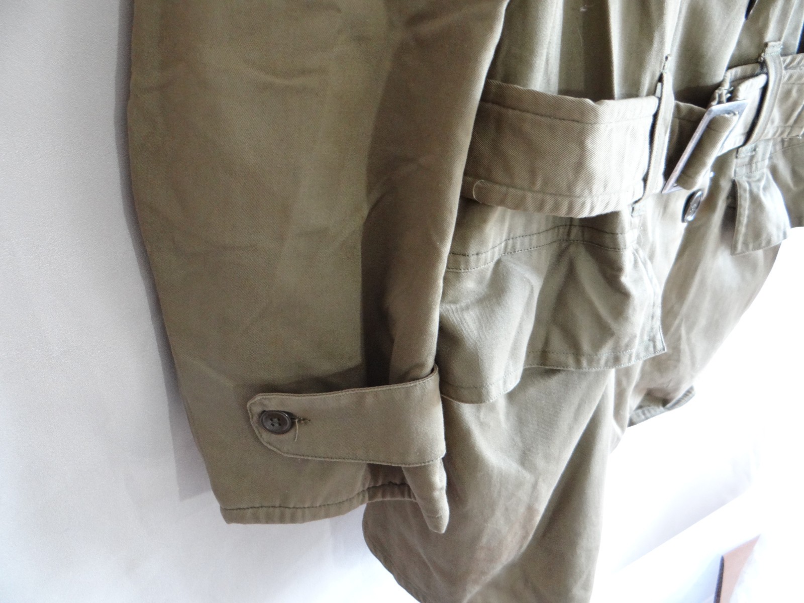 Original WWII 1941 US Army Tank Destroyer M-1938 MACKINAW Jacket Size 40