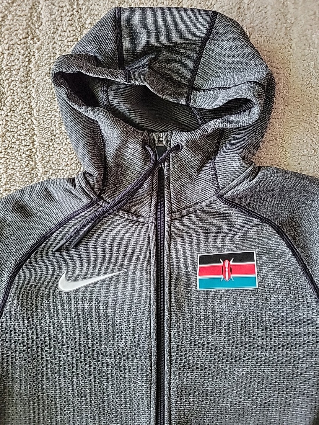Nike Kenya Pro Elite Woven Jacket Hoodie CT4104-001 Men's M NWOT International