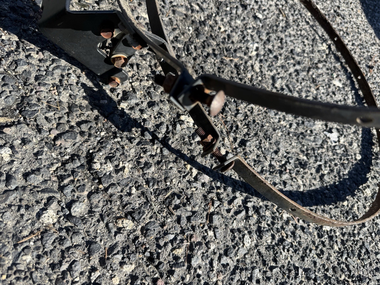 Big Large Green Egg Hinge Band Replacement Part for Grill, Used