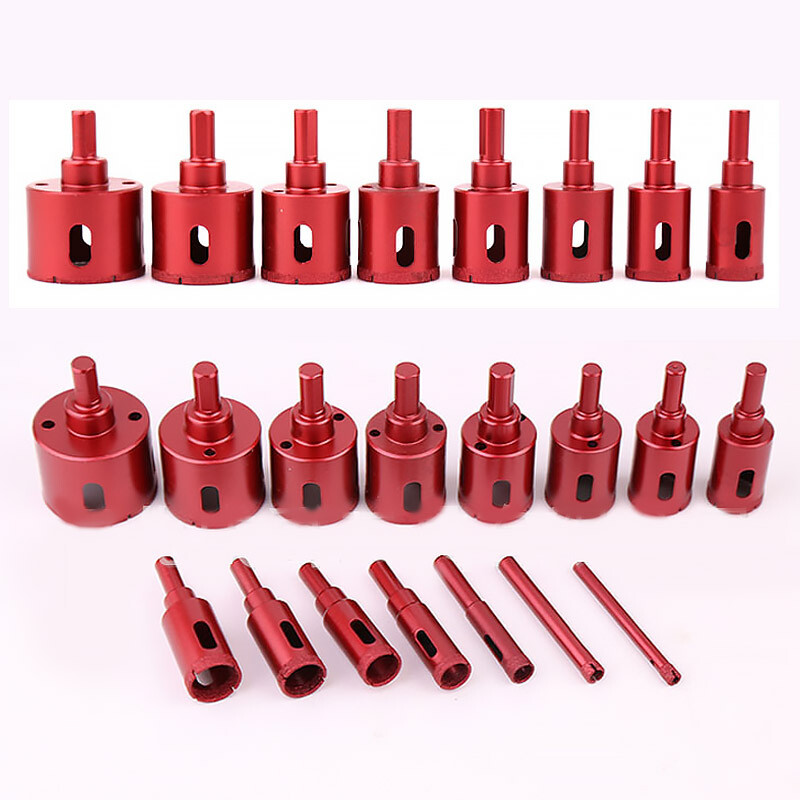 Diamond Hole Saw Drill Core Bit Tile Glass Ceramic Porcelain Stone Marble 6-100