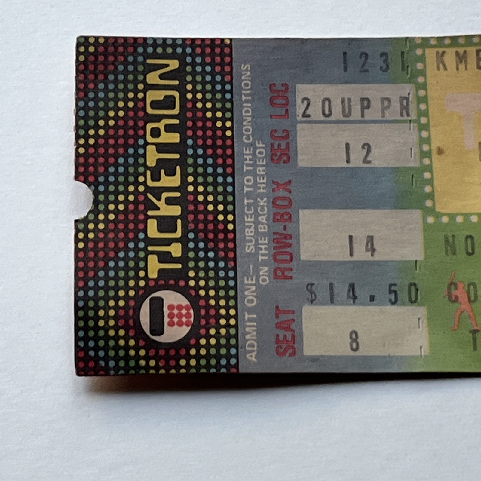 Ozzy Osbourne New Years 1981 Concert Ticket LA Sports Arena