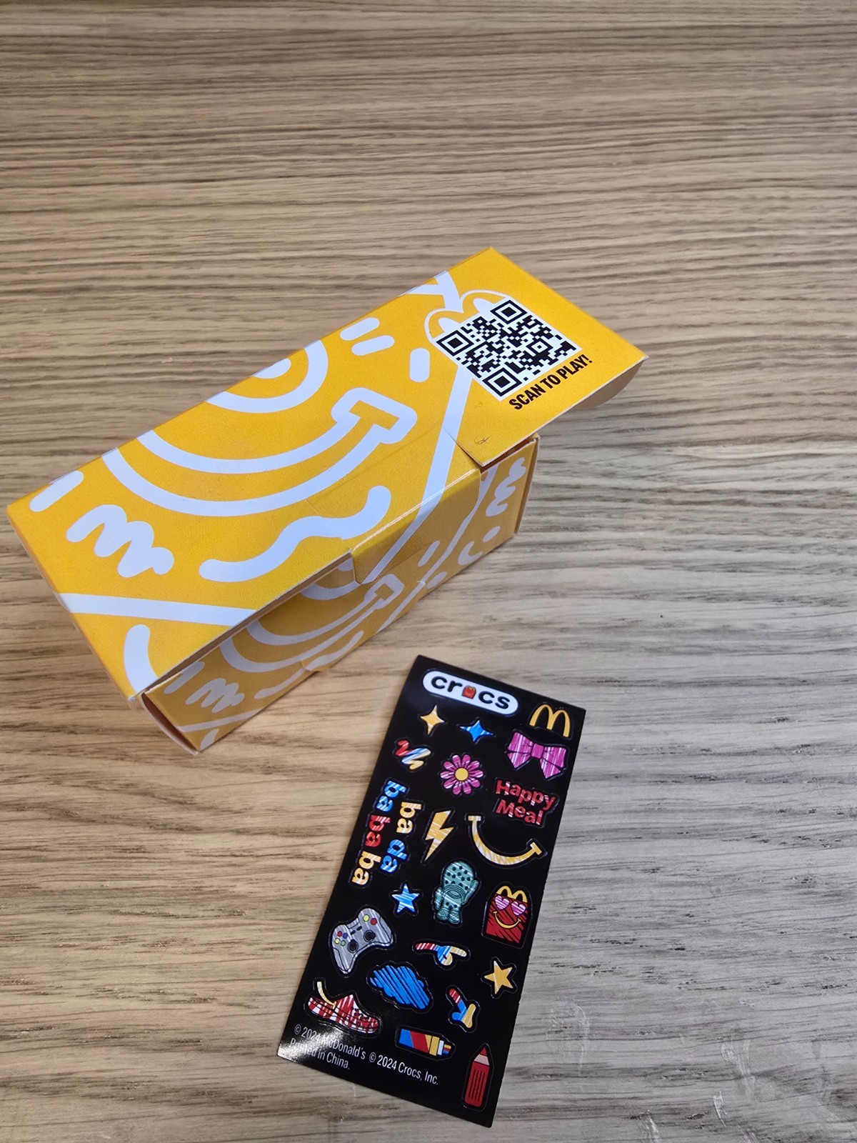 McDonald's Crocs toy / keychain