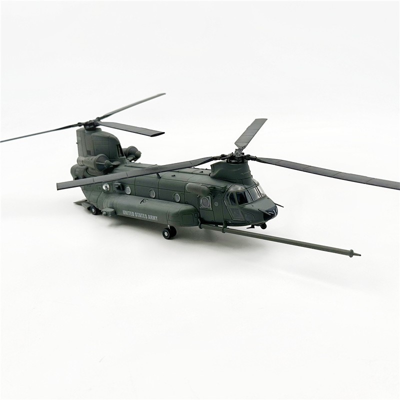 WLTK US Army CH-47G Chinook Military Transport Helicopter 1/72 Diecast Model