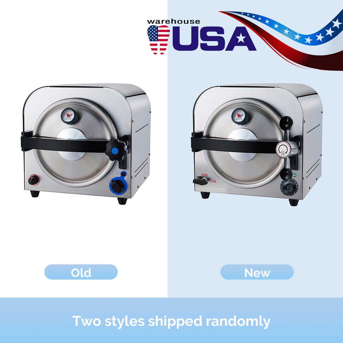 18L /14LDental Autoclave Steam Sterilizer Medical Sterilization Lab Equipment