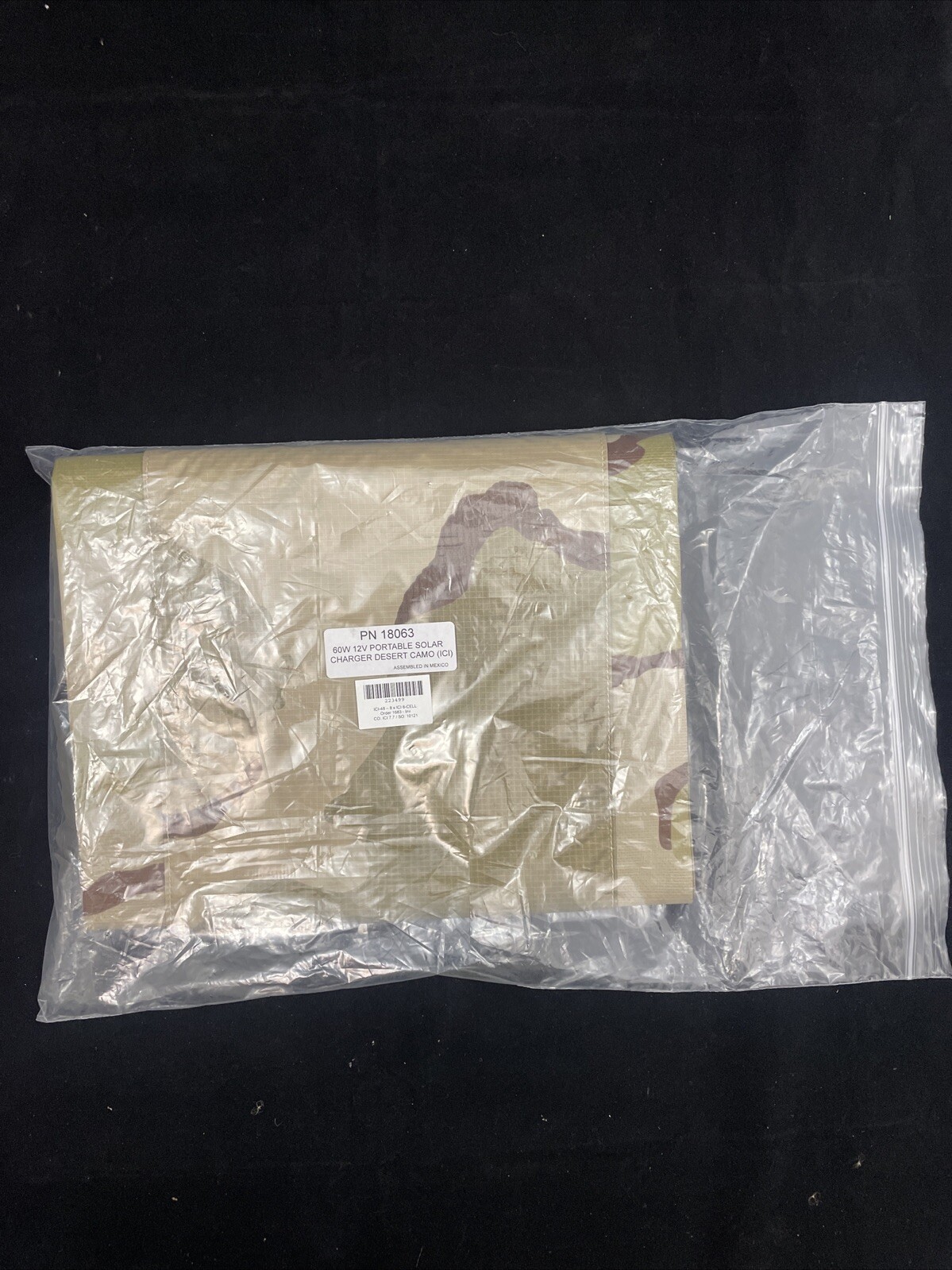 Iris Technology P3 Portable Folding Solar Panel Charger Military 60W 12V 18063