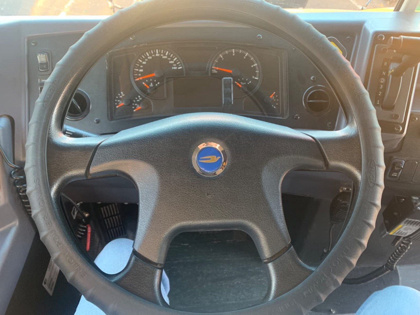 Silicone Semi-Truck Steering Wheel Cover Fits 16" 17" 18" 19" Maximum Grip