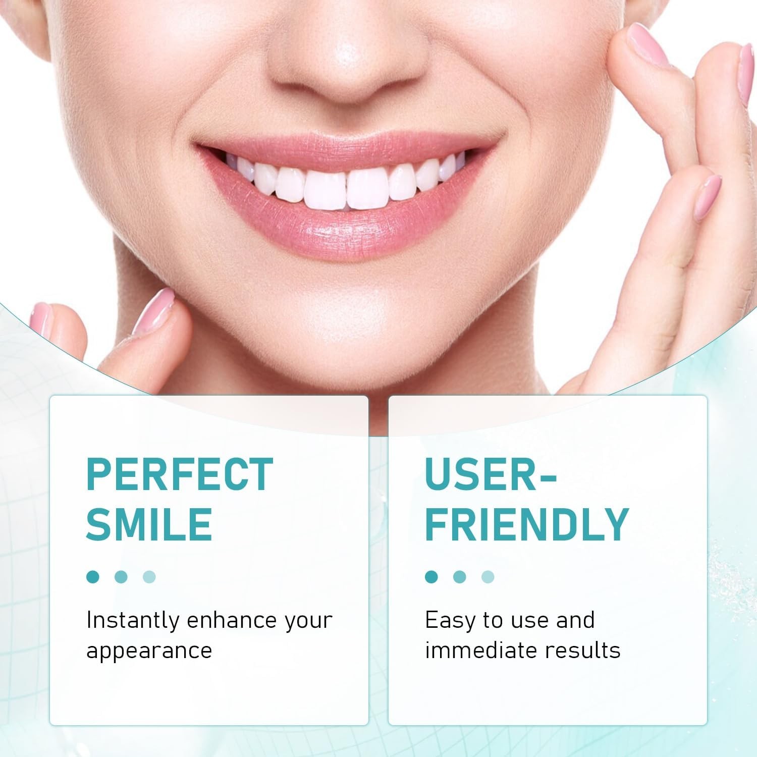 2PCS Minceetbien Dentures, Minceetbien Silicone Reline Denture Set, Adjustable S