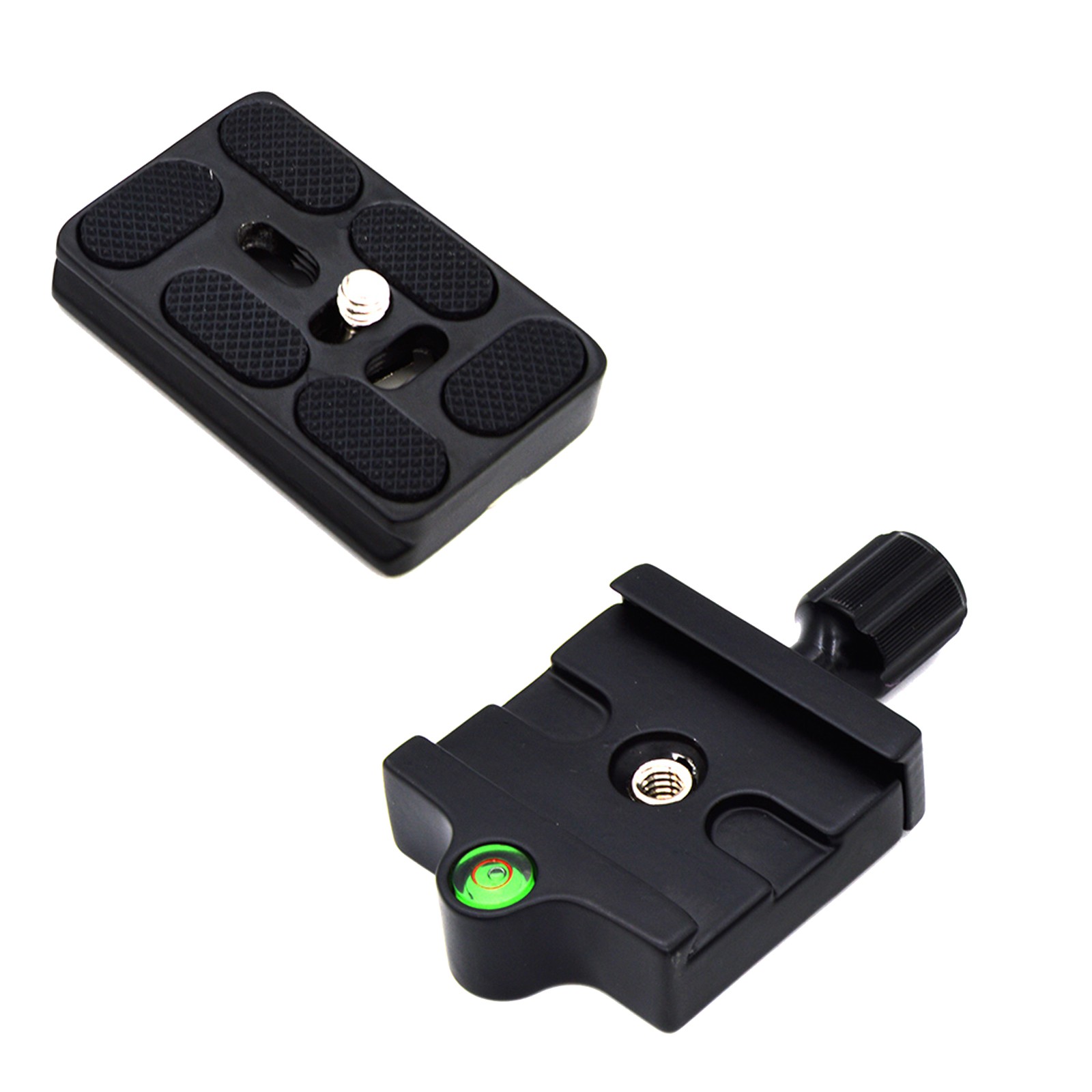 Adapter Plate Square Clamp + Quick Release Plate for Arca-Swiss Tripod BallHead