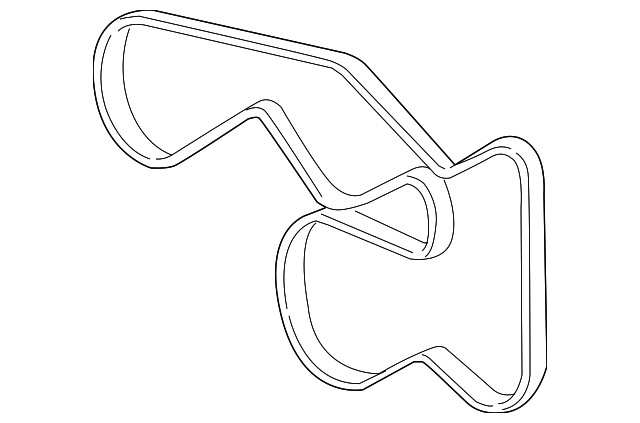 2005-2015 Toyota Tacoma V6 4.0L Serpentine Belt GENUINE OEM PART