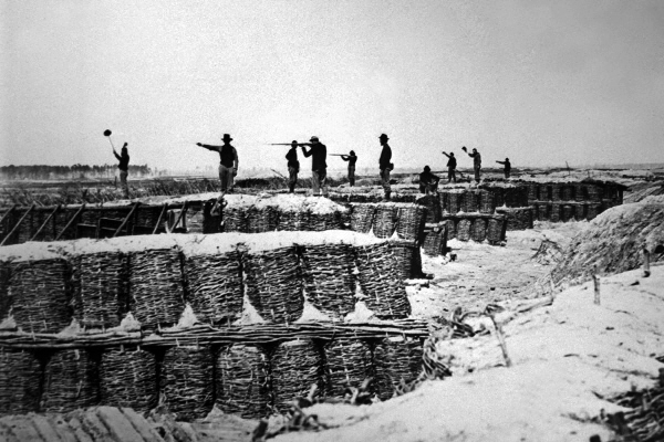 New 5x7 Civil War Photo: Soldiers in Fort Sedgewick, or Confederate "Fort Hell"