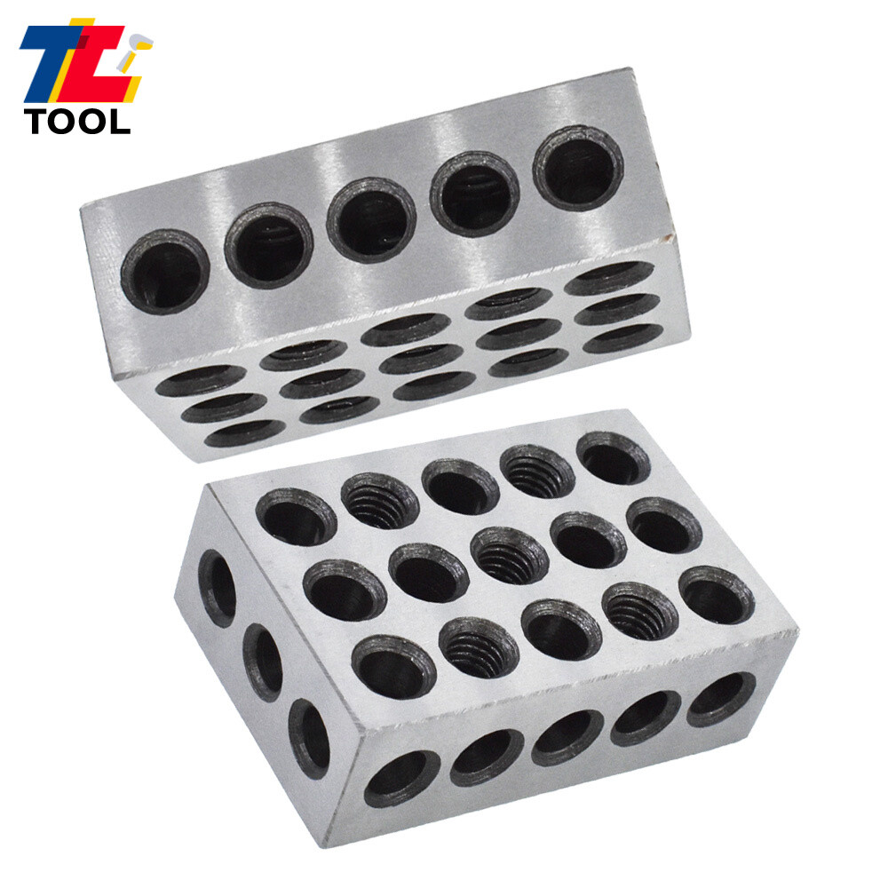 5 MATCHED PAIRS ULTRA PRECISION 1-2-3 BLOCKS .0001" MACHINIST 123 23 HOLES