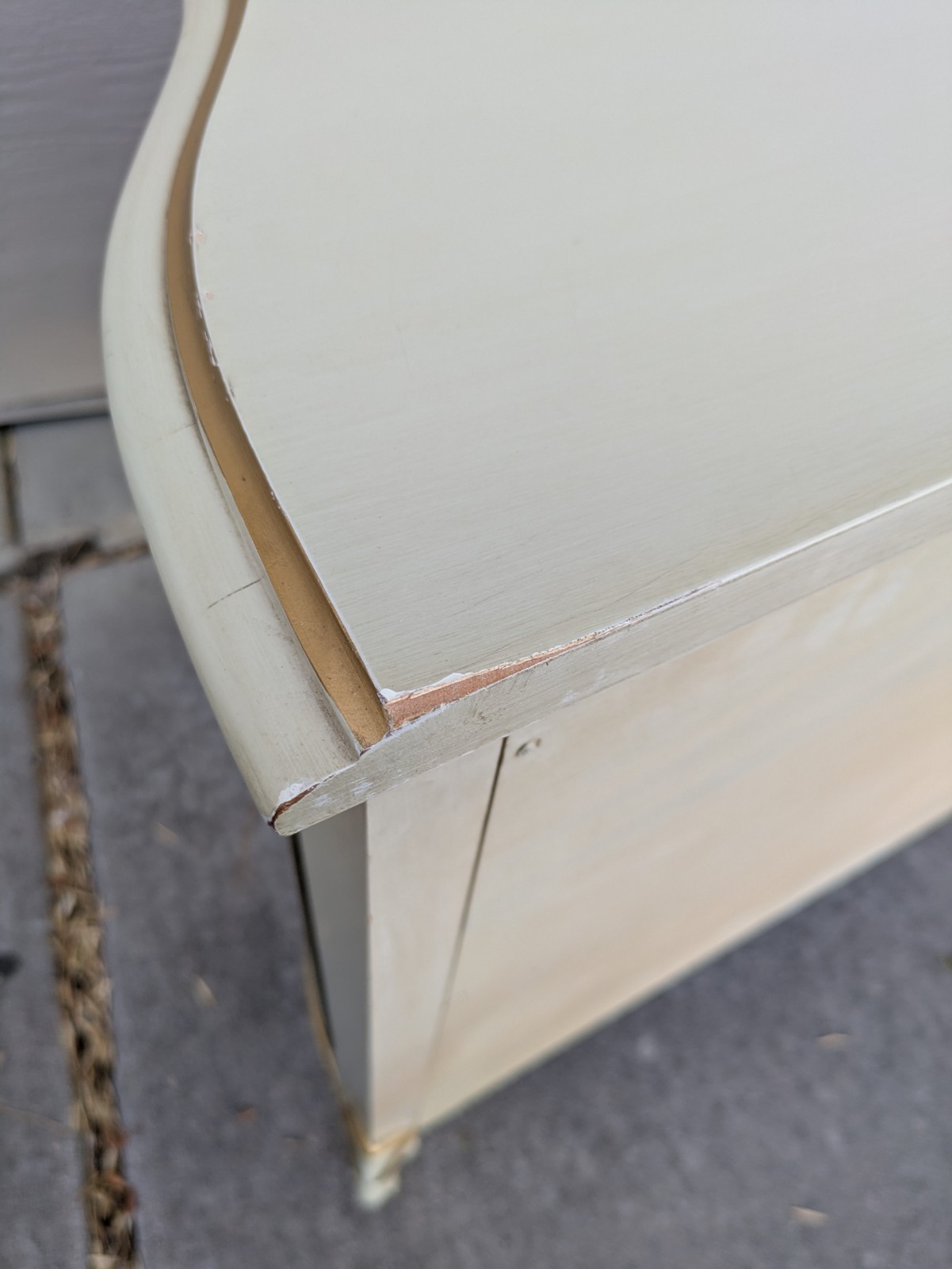 Vintage Drexel Touraine French Provincial Bachelor Dresser Chest of 3 Drawers