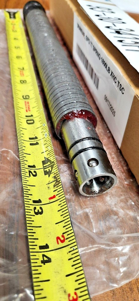 New Draw Bar 77 Springs 1800 Lbs. XHC TSC - Haas® PN# 93-30-3415H / 30-3415H