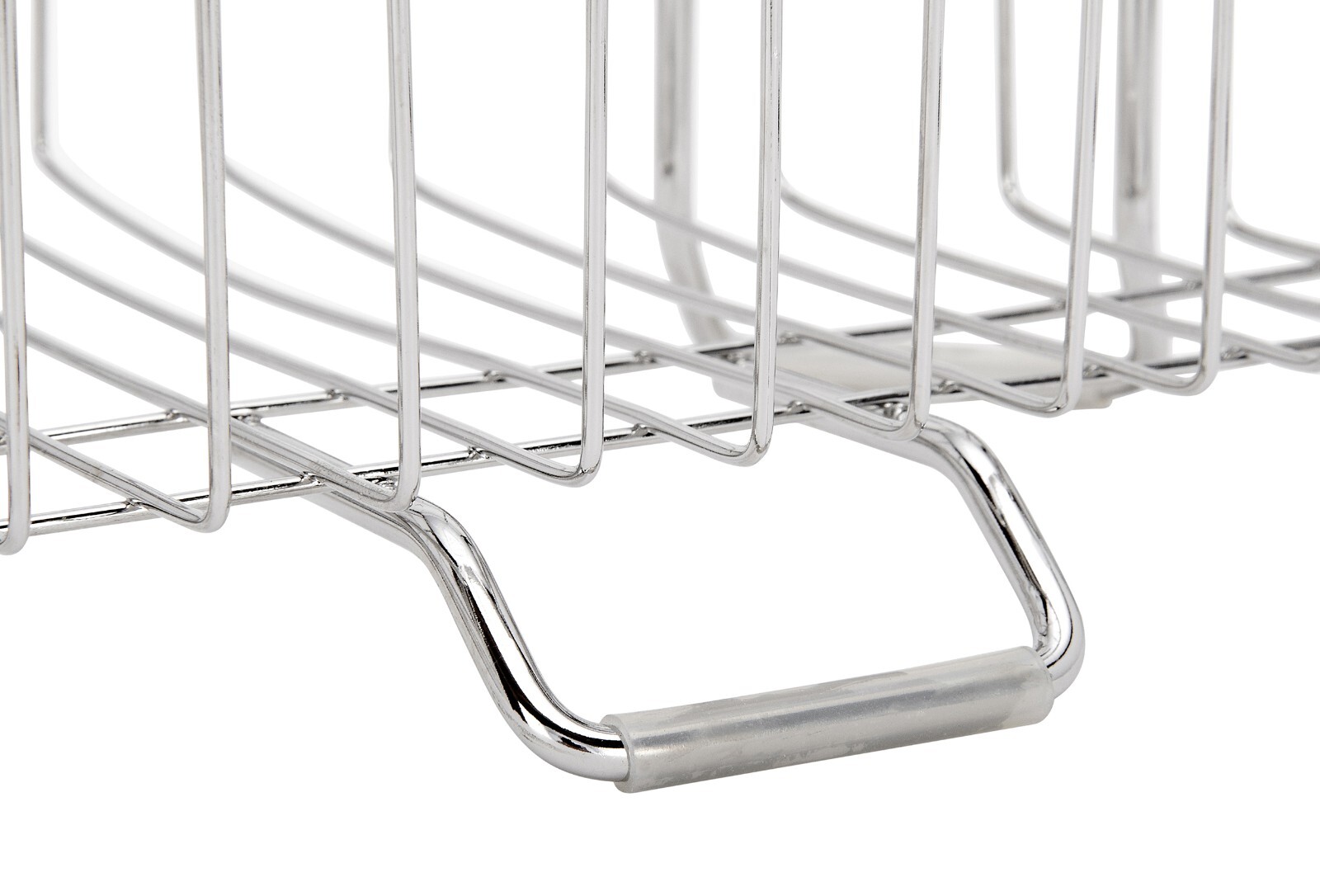 Rust Proof Stainless Steel Shower Floor Large Caddy / Shelf 3 Tiers No Drilling